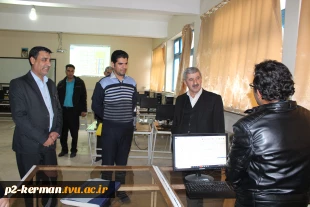 تصاویر بازدید جناب آقای دکتر کیانی معاونت محترم آموزشی دانشگاه فنی و حرفه ای کشور از آموزشکده فنی شهید دادبین 2